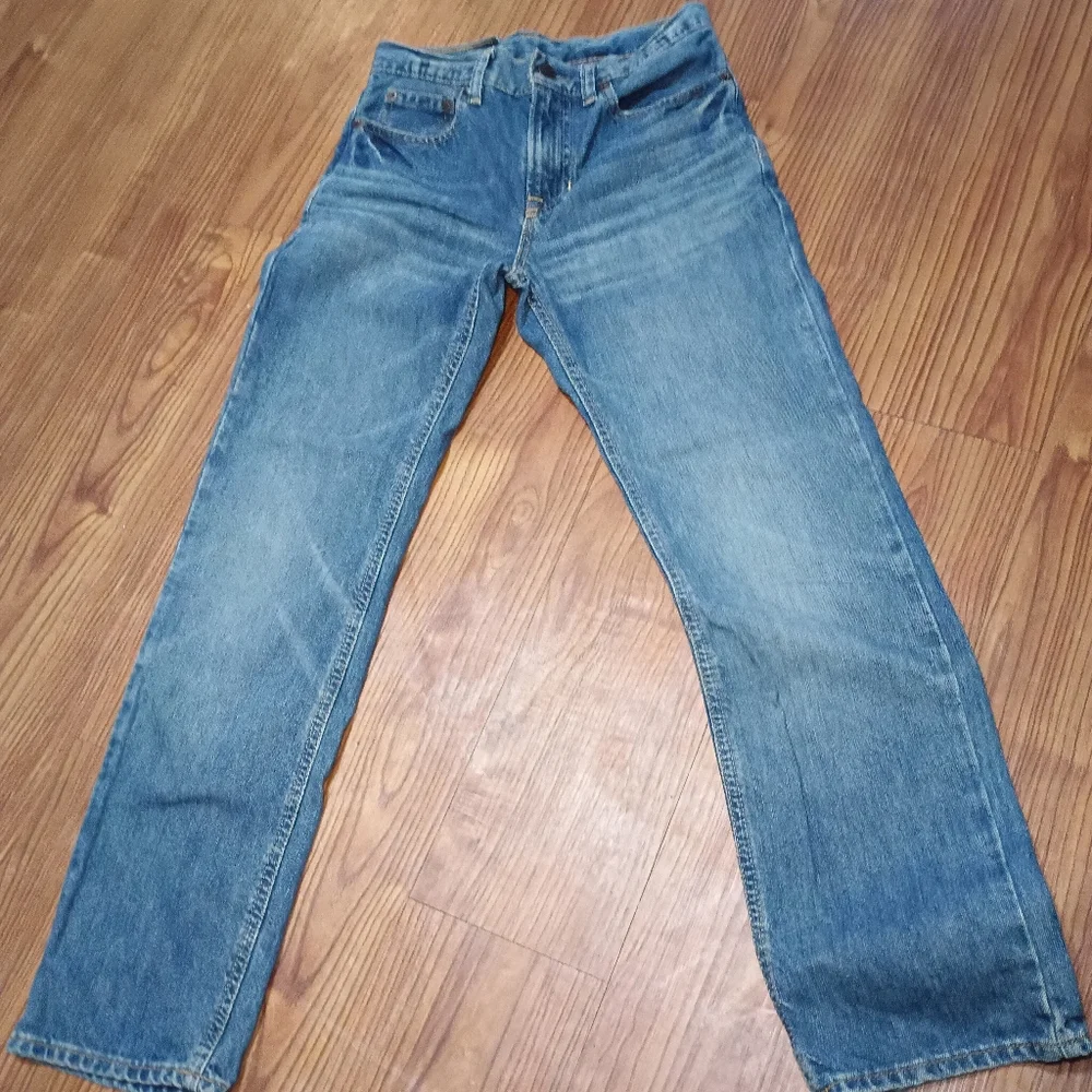 Polo Ralph Lauren Boys 12 Straight Leg Jeans | Authentic Dungarees Denim - Picture 1 of 7